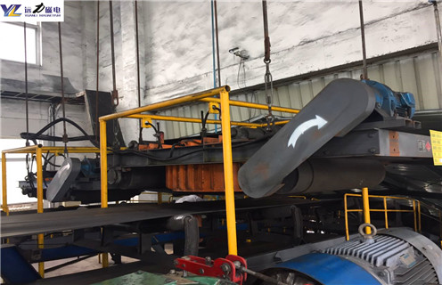 自卸式電磁除鐵器，RCDD-20懸掛自卸式電磁除鐵器技術方案安裝工作視頻_國家標準_干式輕型RCDD-20懸掛自卸式電磁除鐵器技術方案型號