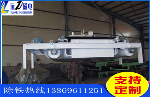 油冷帶式電磁除鐵器，甘肅油冷帶式電磁除鐵器主動滾筒RCDF-12廠家服務_遼寧油冷自卸式電磁除鐵器加多少號油_選型
